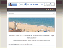 Tablet Screenshot of costabarcelona.net